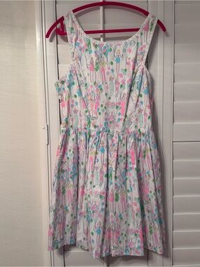 NWOT Lilly Pulitzer Sandrine Balloon Pop Dress
